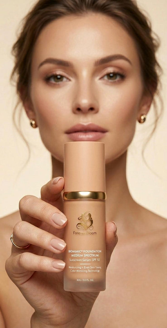 Anti-aging foundation met SPF 50